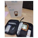 Official Blood Total Cholesterol Test Kit, 5 in 1 Triglycerides Test Kit Professional Grade Quick Blood Lipid Analysis Meter with 10 Cholesterol Test Strips for Home use