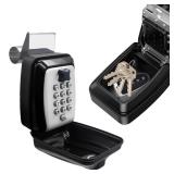 Upgrade SL-591 Car Key Lock Box, Car Window Lock Box for Turo, Car Window Punch Button LockBox, Vehicle Window Key Box, Vehicle Window Lock Box fit for Ride Share, Turo, GetAround,10 Year Warranty