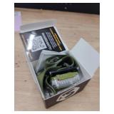 Foxelli LED Headlamp Flashlight for Adults and Kids, Running, Camping, Hiking Head Lamp with White and Red Light, Comfortable Headband, Lightweight and Waterproof, 3 AAA Batteries