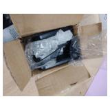 CaliDecor 4 Pack Christmas Stocking Holders for Mantle, Metal Black Heavy Duty Fireplace Stocking Hangers Christmas Hooks Ornaments for Counter Tables Window Mantle Decoration