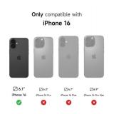 SURITCH for iPhone 16 Case with Magnetic Camera Slide Cover and Adjustable Kickstand, Compatible with MagSafe, Shockproof Bumper Case Slim Protective Cover 6.1 Inch, Black