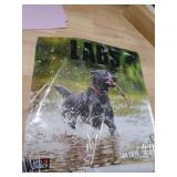 RED EMBER Labs 2026 Wall Calendar 12 Month | 12\ x 24\in Open | Thick and Sturdy Paper | Holiday Gift | Cute Labrador Retriever Puppy Dog Calendar 2026in