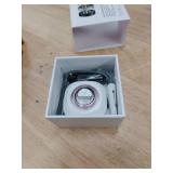 UniJethro Smart Ring for Women Men, Health Fitness Tracker, IP68 Waterproof Rings, Sleep Ring with Charging Case and Ring Protector, Remote Photography, Family Care, No App Fees (Lavender Pink, 10#)