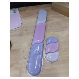 EPOMAKER CloudGel Wrist Rest for Keyboard and Mouse, 2 Pieces Silicone Wrist Support, Anti-Slip Rubber Bottom, Ergonomic Design, Suitable for OfficeComputerLaptopGaming (Purple)