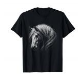 Horse Face Design Graphic T-Shirt