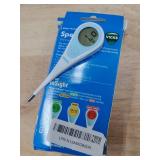 Vicks SpeedRead Digital Thermometer for Baby, Kids and Adults, Color-Coded Readings, Oral, Baby Rectal Thermometer or Under The Arm, Water Resistant