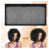 Lock Curly Hair Stretcher and Length Maintainer - Prevent Shrinkage with No-Heat Styling Net for An Elongated Look (13IN*4PCS)