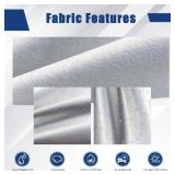 Kayme 6 Layers SUV Car Cover Custom Fit for Jeep Compass?2006-2025? Waterproof All Weather for Automobiles, Outdoor Full Cover Rain Sun UV Protection.Silver