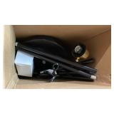 QiMH Tree Floor Lamps for Living Room, 67\ Modern Standing Floor Lamp with 3 LED Bulb, Industrial Tall Lamp Reading Lighting for Bedroom Study Office Decor, 3 Rotatable Light Heads, Black Goldin