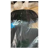 Everlasting Comfort Doctor Recommended Memory Foam Seat Cushion for Office Chairs and Car - Ergonomic Office Desk Accessories - Cushions for Tailbone Pain Relief, Sciatica (Black, Large)