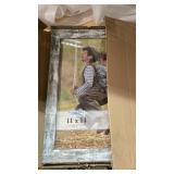 Icona Bay 11x14 Pony Gray Picture Frame, Country Rustic Style 11 x 14 Photo Frame, Table Top or Wall Mount, Barnwood Collection