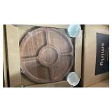 SMIRLY Charcuterie Boards Set - Large Bamboo Cheese Board Set - House Warming Gifts New Home, Wedding Gift for Couple, Bridal Shower Gift, Birthday Gifts for Women