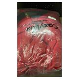 MUXHOMO 7 Pieces Queen Comforter Set, Reversible Bed in a Bag Queen Size, All Season Bedding Set with Comforter, Flat Sheet, Fitted Sheet, Pillowcases and Shams, Red and Black