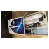 Oral-B iO Deep Clean + Whiten Rechargeable Electric Toothbrush with Visible Pressure Sensor, 2 Minute Timer, 5 Cleaning Settings, 1 iO5 Limited, 3 Toothbrush Heads, Travel Case and Refill Holder, Whit