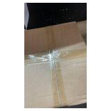 alentar Large-Size Portable Laptop Rolling Desk with Wheels, Adjustable Height and Tilt Top Stable Mobile Over-Bed Table for Home Use - Brown