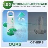 Bath Jets for Tub with Jet Massage and Bubble Mode, Bathtub Jets for Tub with 360° Rotatable Single and Dual Nozzles, the Lever-lock Suction Cups, and Handle. Jets for Bathtub at Home for Relaxation