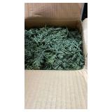 Cedar Christmas Garland with Lights for Mantle - Decorations 9ft Realistic Lighted Faux Pine Garlands for Xmas Home Decoration Indoor Stairs Railing Fireplace Outdoor 9 ft Prelit Garland Door Decor