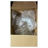 Unbreakable Giant Martini Glasses set of 2, 48 oz Plastic Cocktail Glasses, Jumbo, Reusable, BPA Free, Detachable, Perfect for Picnic, Beach and Patio Party, Appetizers, Birthday, Wedding and All Even