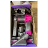 BLAXTEM 4-in-1 Kids Toy Vacuum That Works with Suction, Electric Toy Toddler Vacuum Cleaner for Children Ages 3 4 5 6+ Girls and Boys, Toddlers Toys Cleaning Set for Pretend Play (Rose Red)