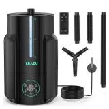 6L1.59Gal Humidifier for Plants, Reptile Fogger Mister with Precise Temp and Humidity ProbeExpandable Hose, Smart Humidifier for Grow Tent, Mushroom, Houseplants, Reptile Tank 24H Timer