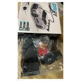 RC Drift Car, 1:24 Scale Remote Control Vehicle with LED Lights, 2.4GHz 20KMH 4WD High Speed RC Cars, Drifting Tires?Two Batteries, Racing Sports Toy Idea Gift for Adults Boys Girls and Kids (Black)