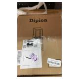 Dipion Extra Tall Plant Stand Indoor,40 Inch Plant Stands,3 Tier Metal Plant Stand with Heavy Duty Wood and Metal Mesh Shelf,Marble White and Black