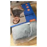 FERNIDA Neck Heating Pad with Battery and Weighted, Cordless USB Electric Heating Pad for Neck and Back Pain Relief, Grey