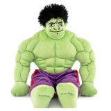Jay Franco Marvel Super Hero Adventures Toddler Hulk Plush Stuffed Pillow Buddy - Super Soft Polyester Microfiber, 18 inch (Official Marvel Product)