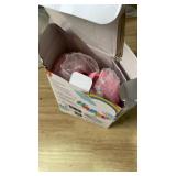 MIDOLA Kids Headphones Bluetooth 5.4 Wireless 68H Play Time Volume Limit 8594dB Over-Ear Foldable Headset,Type-C Fast Charging,with Wired Aux Mic for Toddler Child Pad Tablet Pink