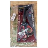 LIVINGO Premium Tailor Scissors Heavy Duty Multi-Purpose Titanium Coating Forged Stainless Steel Sewing Fabric Leather Dressmaking Comfort Grip Shears Professional Crafting (9.5 INCH)