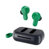 Skullcandy Dime 2 Wireless Earbuds, Bluetooth Headphones, Noise Isolating Fit, Up to 12 Hours Battery, Microphone for iPhone Android, Easy Carry with Integrated Lanyard - Dark BlueGreen