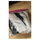 Suzile Winter Christmas Goose Outfit Dresses Clothes for 23\ High Cement or Plastic Porch Goose Costume for Yard Lawn Outdoor Garden Patio Statue Xmas Santa Holiday Decorin