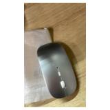 HOTDREAM Bluetooth Rechargeable Mouse for iPad AiriPad ProLaptopTabletiPhonePC, (Not for Mac,MacBook) Silver