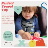 My Quiet Book - Toddler Plane Activities, Car Airplane Montessori Busy Board Book for Toddlers 1-3 - No Parts to Get Lost - Gifts for 1 2 3 4 Year Old Girl, Birthday Gifts Toys Age 2-4