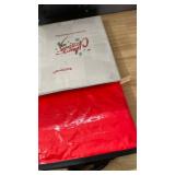 Sattiyrch Christmas Tree Storage Bag - Fits Up to 7.5 ft Holiday Xmas Disassembled Trees with Durable Reinforced Handles and Dual Zipper - Waterproof Material Protects from Dust,Moisture(Red)