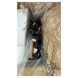 YANSYUAN 7\ Battery Operated Christmas LED Tree Shop with 6 Warm White LEDs,Christmas Village Ornamnet Decoration Gifts Home Decorin