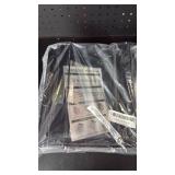 SpaceAid Pull Out Spice Rack Organizer for Cabinet, Heavy Duty Slide Out Seasoning Kitchen Organizer, Cabinet Organizer, with Labels, 5.2\ W x10.75 D x10 H, 2 Drawers 2-Tierin