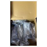 Matte Black Candle Holders Set of 3 - Metal Candle Holders for Pillar Candles and LED Flameless Candles - 6, 8 and 10 Inch Tall - Decorative for Table, Fireplace and More - Pillar Candles Holders Sets