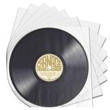 POCFOINY 30PCS Vinyl Record Sleeves Inner, 12 Inch Vinyl Sleeves Vinyl Record Inner Sleeves, Anti Static Round Bottom Vinyl Protective Sleeves - Ensure Your LP Collection Receives the Right Protection