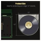 POCFOINY 30PCS Vinyl Record Sleeves Inner, 12 Inch Vinyl Sleeves Vinyl Record Inner Sleeves, Anti Static Round Bottom Vinyl Protective Sleeves - Ensure Your LP Collection Receives the Right Protection