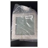 *See Minor Scratches* HALO 10P Recessed Ceiling Light Square Trim with Glass Albalite Lens, White,9.5\ L x 1.2\in W x 9.3\in Hin