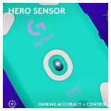 Logitech G305 Lightspeed Wireless Gaming Mouse, Hero Sensor, 12,000 DPI, Lightweight, 6 Programmable Buttons, 250h Battery, On-Board Memory, Compatible with PC, Mac - Mint
