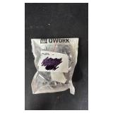 QWORK 6-Pack Guitar Tuning Pegs - Universal 3L+3R Machine Heads Knobs Tuning Keys for Acoustic and Electric Guitars - High Quality Zinc Alloy Metal Tuners with Installation Accessories