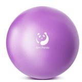 Slim Panda Pilates Ball, 9 Inch Small Exercise Ball, Anti Burst Mini Yoga Ball for Stability, Workout, Barre, Core Strength, Physical Therapy, Balance, Stretching