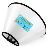 GLADOG Soft Dog Cone Collar, 3 PCS (XL is Only 1 PCS) Flexible Plastic Cone for Dogs After Surgery, Dog Recovery Collar, Adjustable E-Collar for LargeMediumSmall Dogs Cat, Comfy Elizabethan Collar