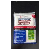 50 Window Fly Traps Sticky Non-Toxic Clear Fly Paper Indoor for Home. No Mess Flies Window Sticky Traps Bug Flies Strips Indoors. Fruit and Housefly Trap Indoor Flypaper Tape Gnat Catcher Killer