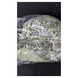 ATOSII Mahoka Blue 100percent Cotton Round Tablecloth, Block Print Floral Table Cloth for Dining, Parties, Weddings, Outdoors, Holidays I 72\ Inches, 4 Seater I Grandmillennial Farmhouse Boho Summerin