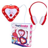 Heartbeats Electronic Stethoscope Toy with LED Display and 10X Sound Amplification, Real Working Stethoscope - STEM Medical Learning Toy Boys and Girls Age 4+, Kids Nurse Doctor Kit - Educational Toy 