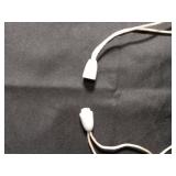 Modern Black and White Wooden Bead Necklace