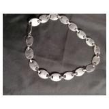 Sterling Silver Oval Link Necklace